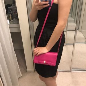 Cute pink Kate Spade crossbody bag